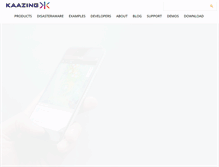 Tablet Screenshot of kaazing.com